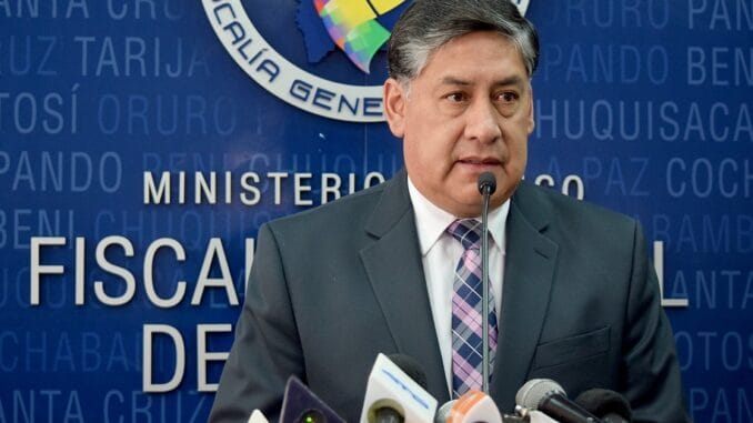 Fiscal general del Estado, Juan Lanchipa