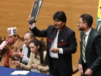 Evo Morales, ley de Libertad Religiosa