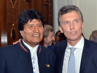 Morales y Macri