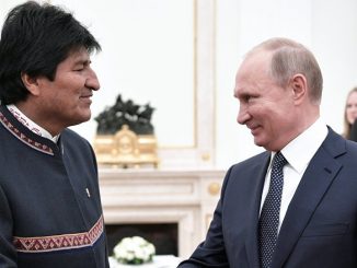 Evo y Putin