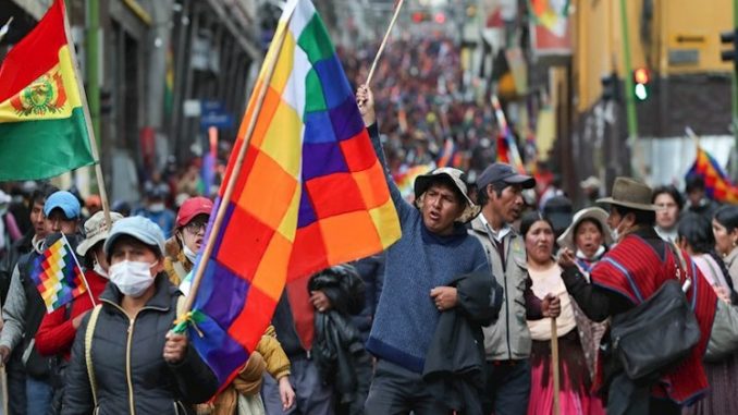 Protestas Bolivia
