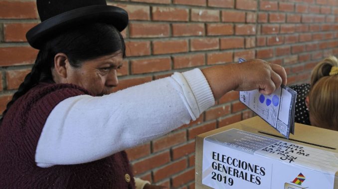 Elecciones Bolivia