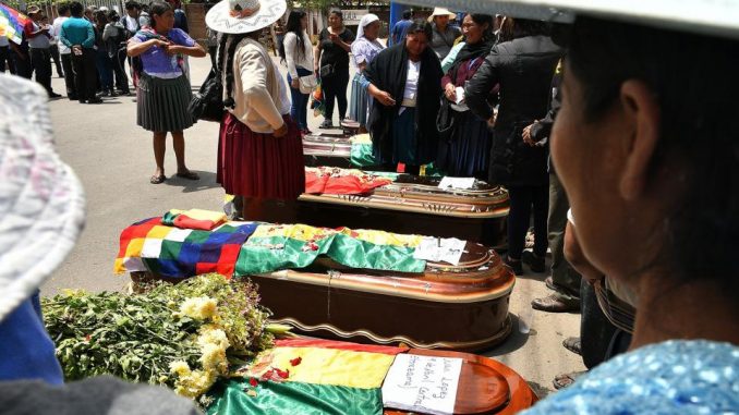 Bolivia muertos
