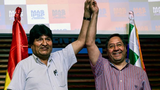 Evo y Arce, Bolivia