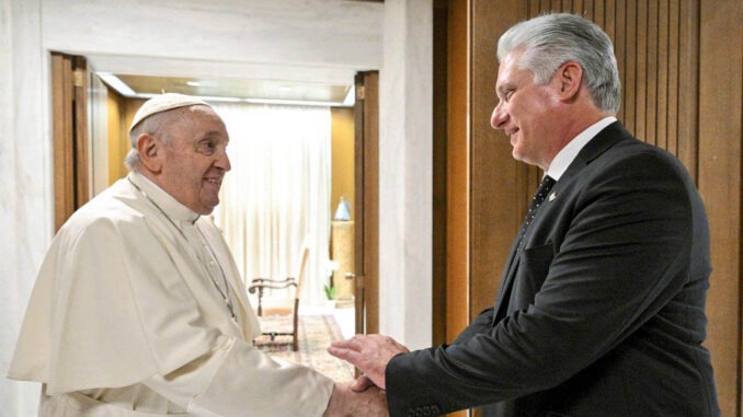 Francisco y Díaz-Canel