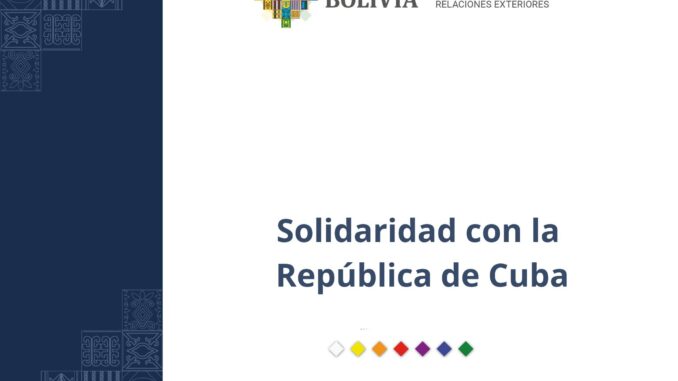 Solidaridad con Cuba