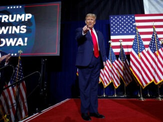Republican Presidential Caucus Day in Iowa