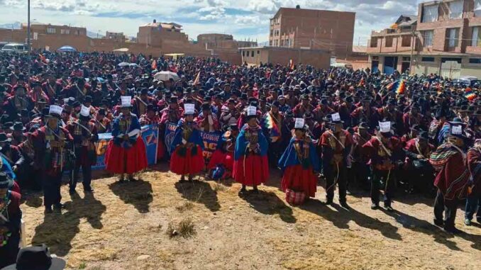 Campesinos de Bolivia